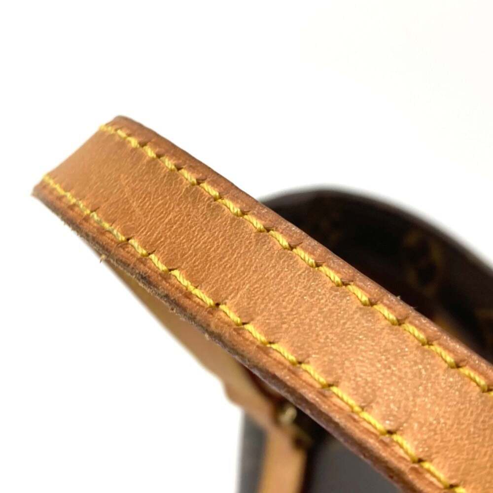 LOUIS VUITTON Authentic Brown Monogram Canvas Tote Bag - Picture 7 of 12